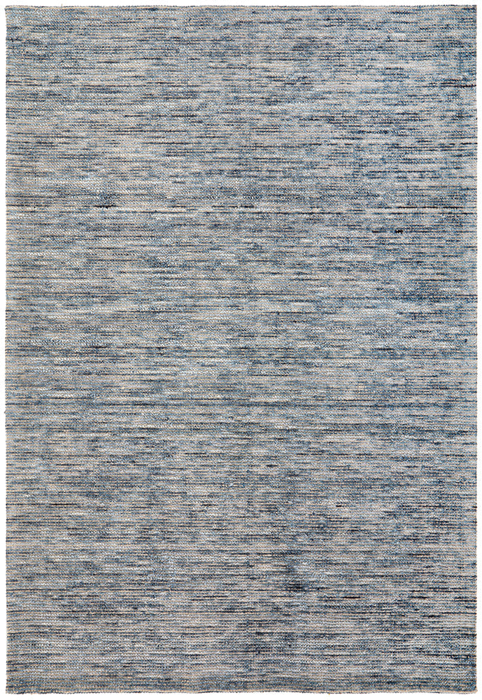 Allure Indigo Cotton Rayon Rug