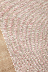 Allure Rose Cotton Rayon Rug