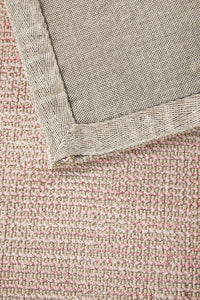 Allure Rose Cotton Rayon Rug