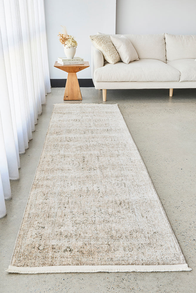 Bodrum Della Natural Runner Rug