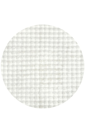 Bubble White - Machine Washable Rug