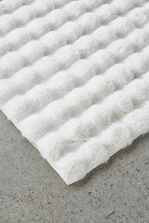 Bubble White - Machine Washable Rug