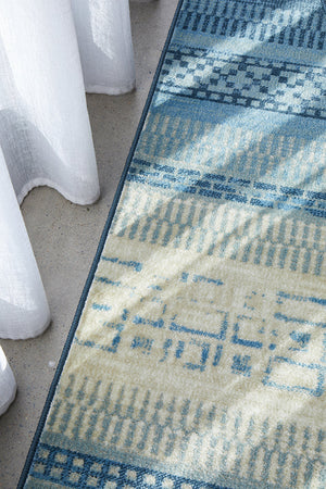 Calypso Collection 6102 Blue Rug