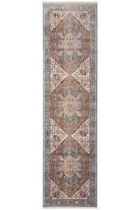 Heriz Hazelnut Runner Rug