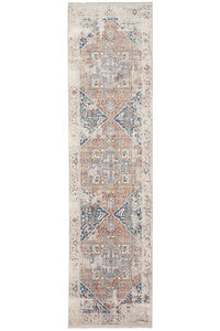 Heriz Ivory Runner Rug