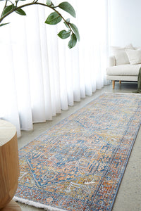 Heriz Rust Runner Rug