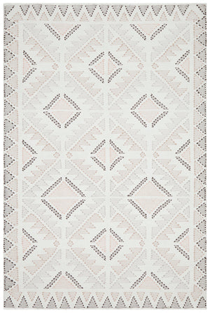 Vidya Rug white Peach