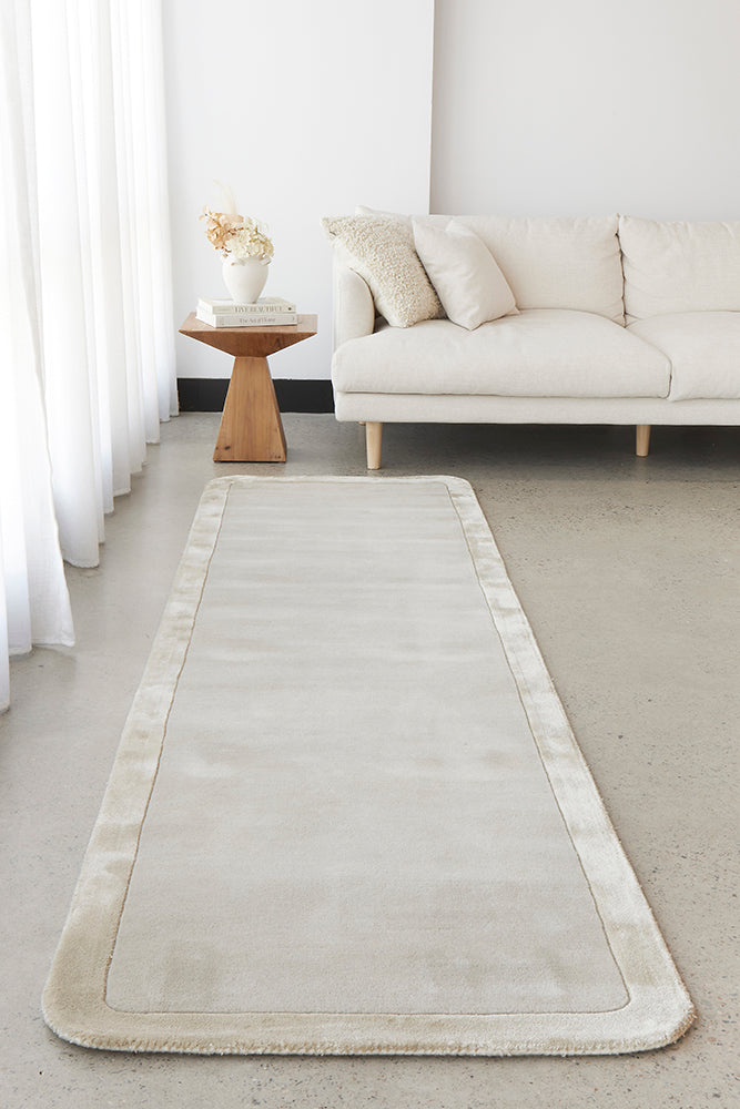 Hugo Silver Runner Rug