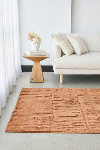Haven Aliya Rust Rug