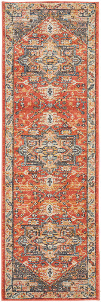 Legacy 850 Terracotta Runner Rug