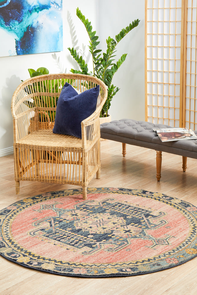 Legacy 852 Earth Round Rug