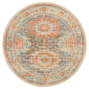 Legacy 853 Blue Round Rug