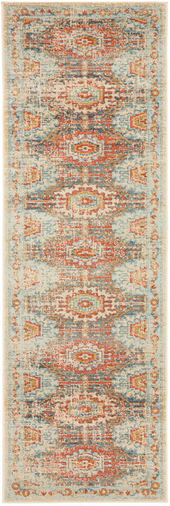 Legacy 853 Blue Runner Rug