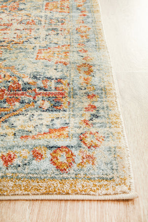 Legacy 853 Blue Runner Rug