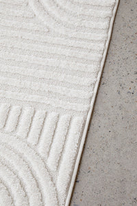 Marigold Dior White Runner Rug