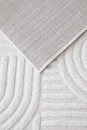 Marigold Dior White Runner Rug