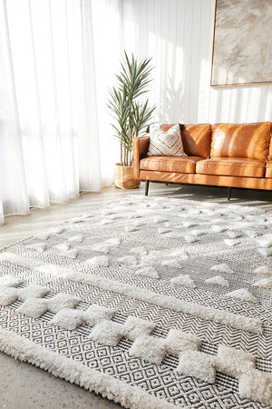 Miller Rhythm Flow Ivory Rug