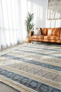 Miller Rhythm Opus Silver Rug