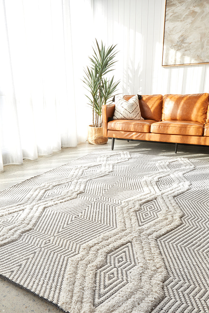 Miller Rhythm Chime Bone Rug