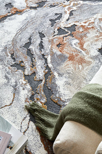 Mineral 222 Rust Rug