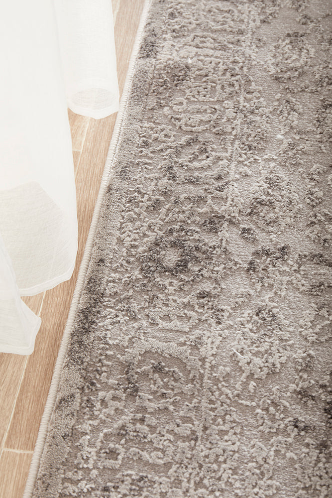 Opulence Lucy Silver Runner Rug