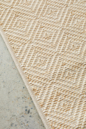 Patio Misty Natural Runner Rug