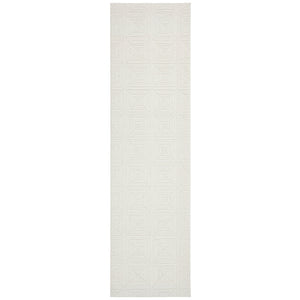 Serenade Shilo White Runner Rug
