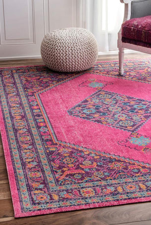 Eternal Whisper Diamond Pink Rug