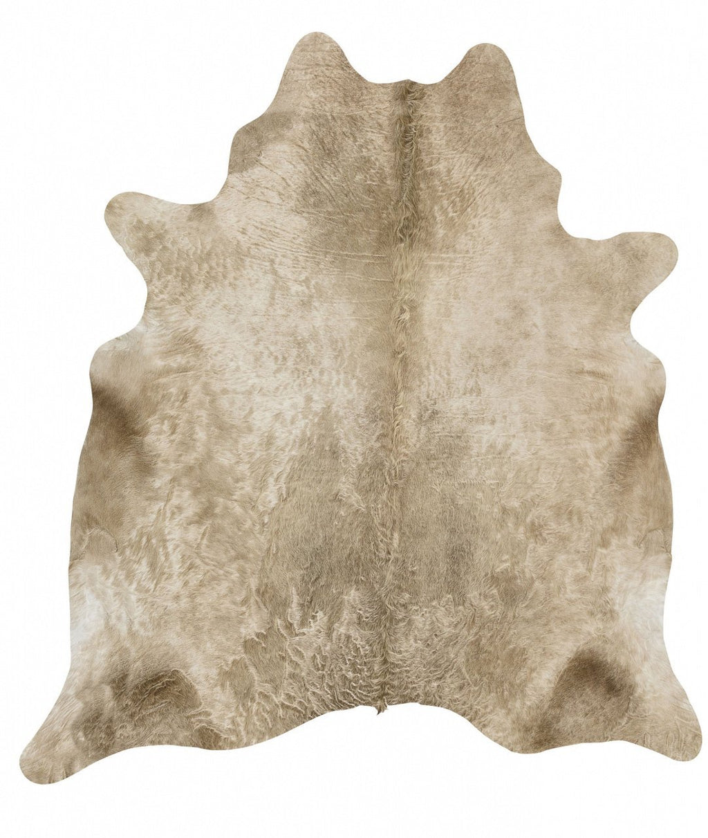 Exquisite Natural Cow Hide Champagne