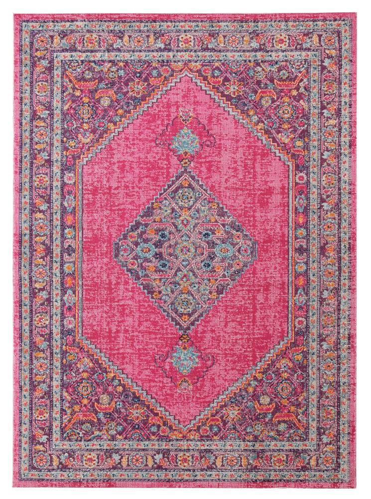 Eternal Whisper Diamond Pink Rug