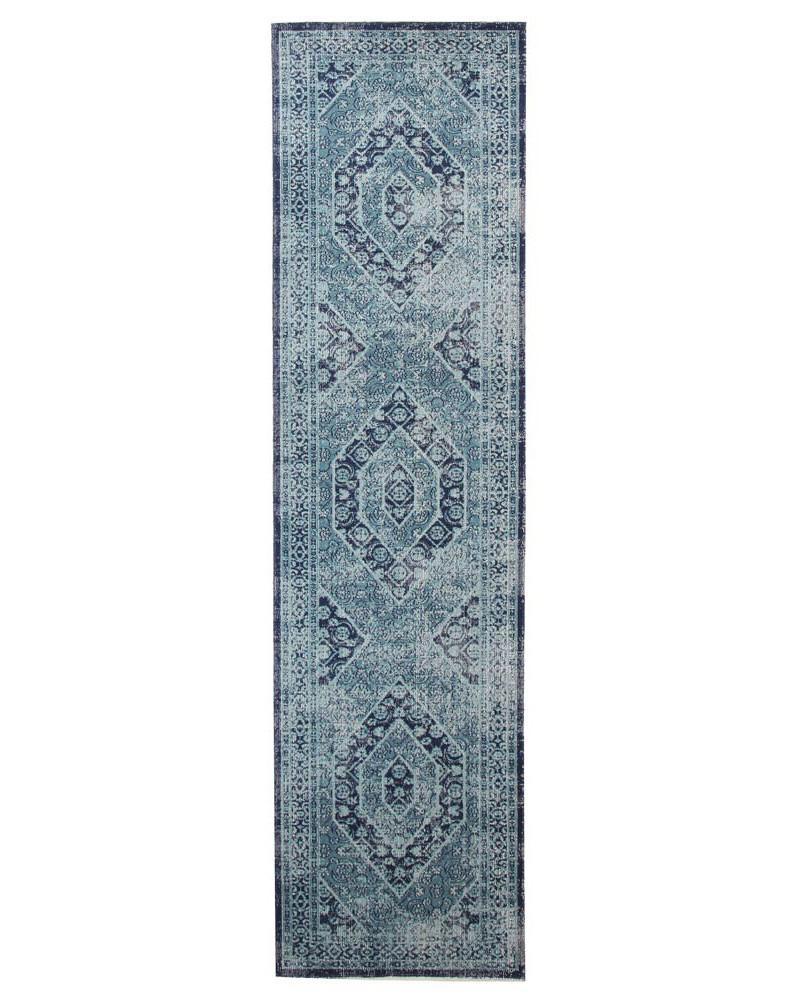 Eternal Whisper Vision Blue Runner Rug