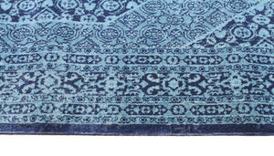 Eternal Whisper Vision Blue Runner Rug