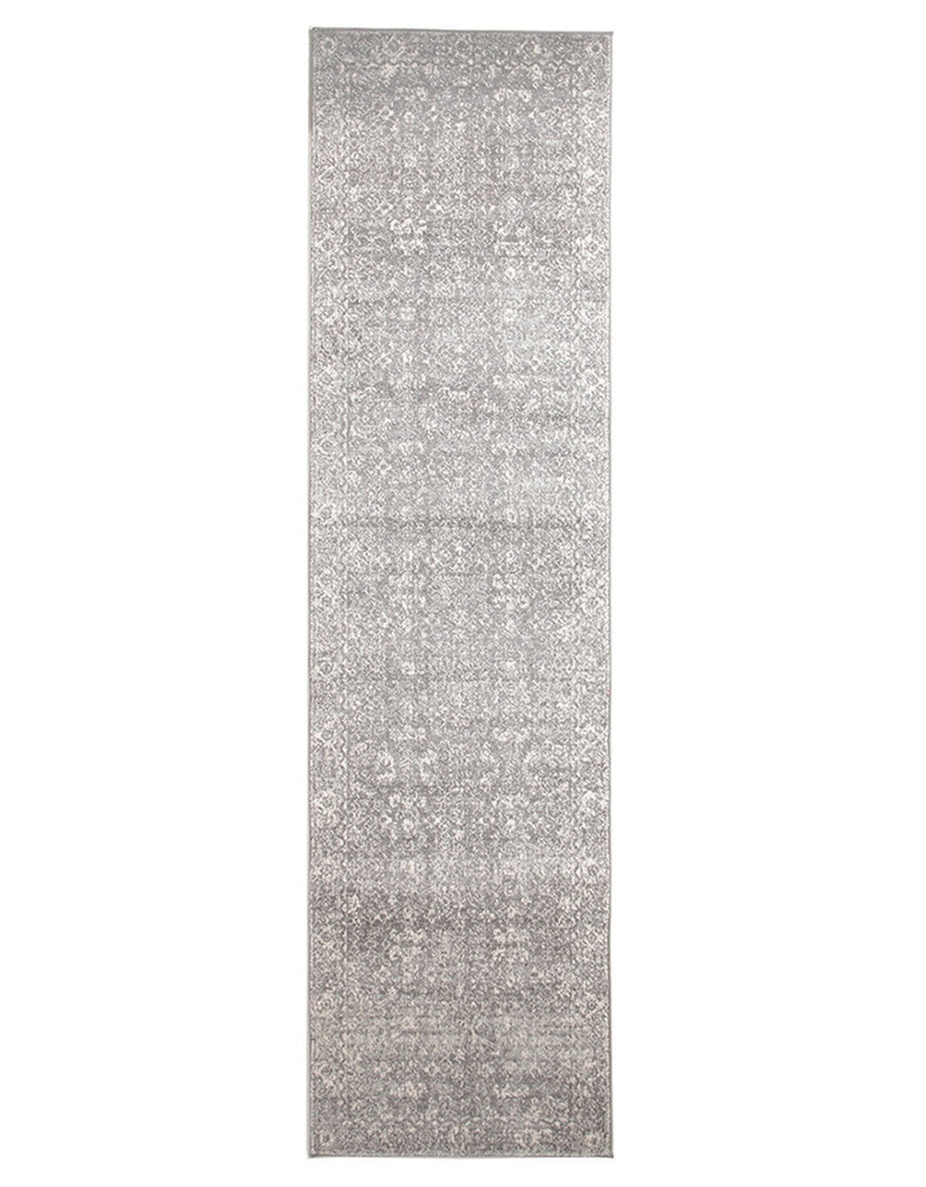 Evoke Pidgeon Grey Transitional Runner Rug