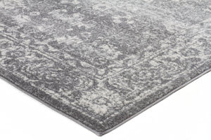 Evoke Pidgeon Grey Transitional Runner Rug