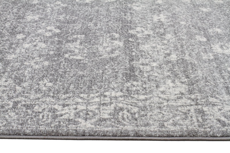Evoke Pidgeon Grey Transitional Runner Rug