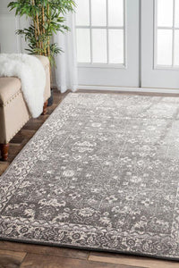 Evoke Pidgeon Grey Transitional Rug