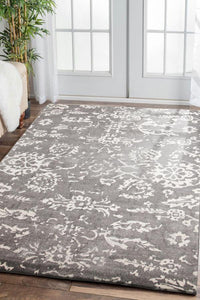 Evoke Stream Grey Transitional Rug