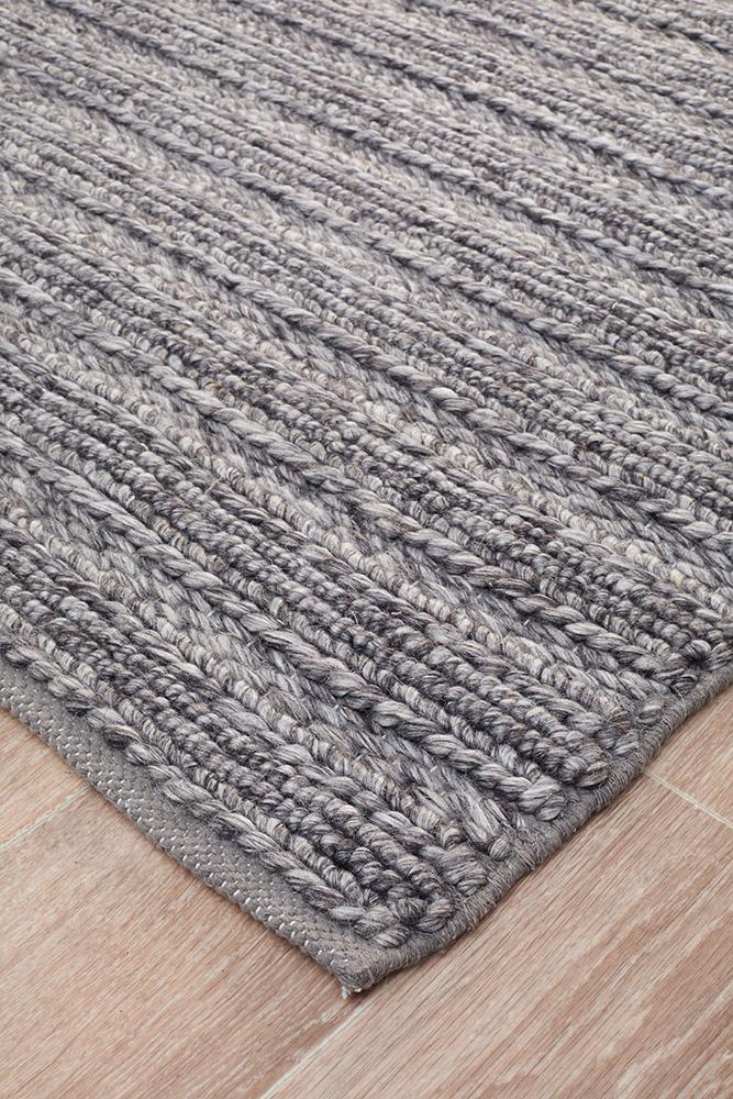 Harvest 801 Steel Rug