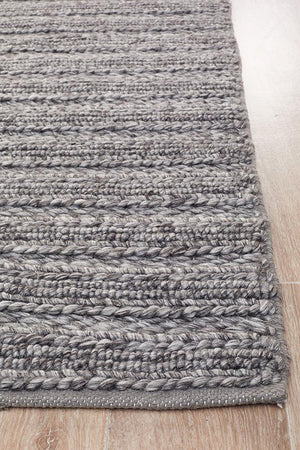 Harvest 801 Steel Rug