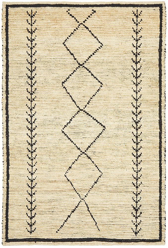 Kenya Tumu Hand Woven Tribal Jute Rug