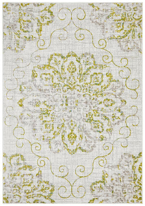 Giselle Transitional Rug Green Grey