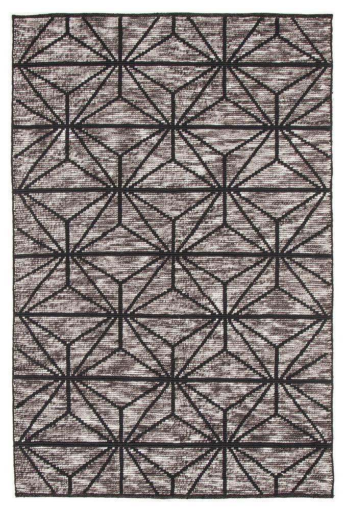 Miller Rhythm Motif Charcoal Rug