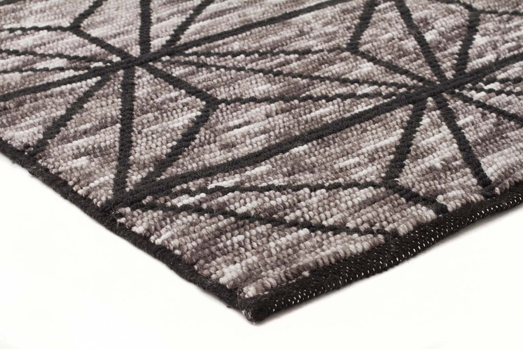 Miller Rhythm Motif Charcoal Rug