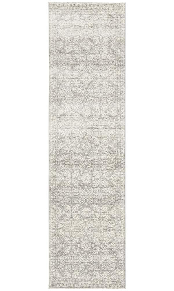 Mirage Gwyneth Stunning Transitional Silver Runner Rug