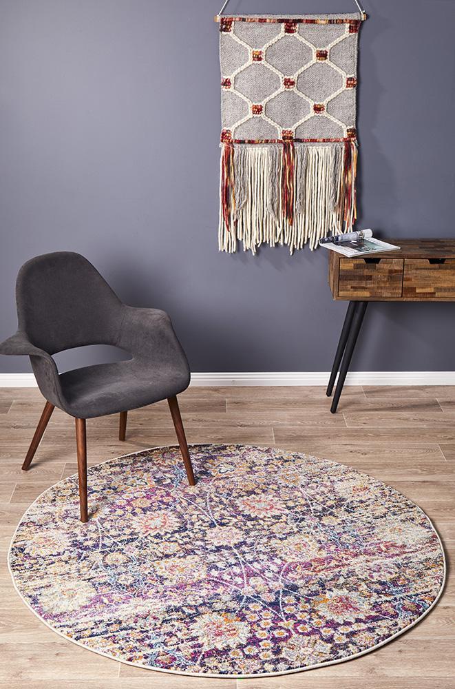 Mirage Zolan Transitional Multi Round Rug