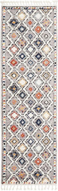 Marrakesh 555 Grey Runner Rug