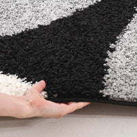 Notes Collection 2 Black And Grey Rug