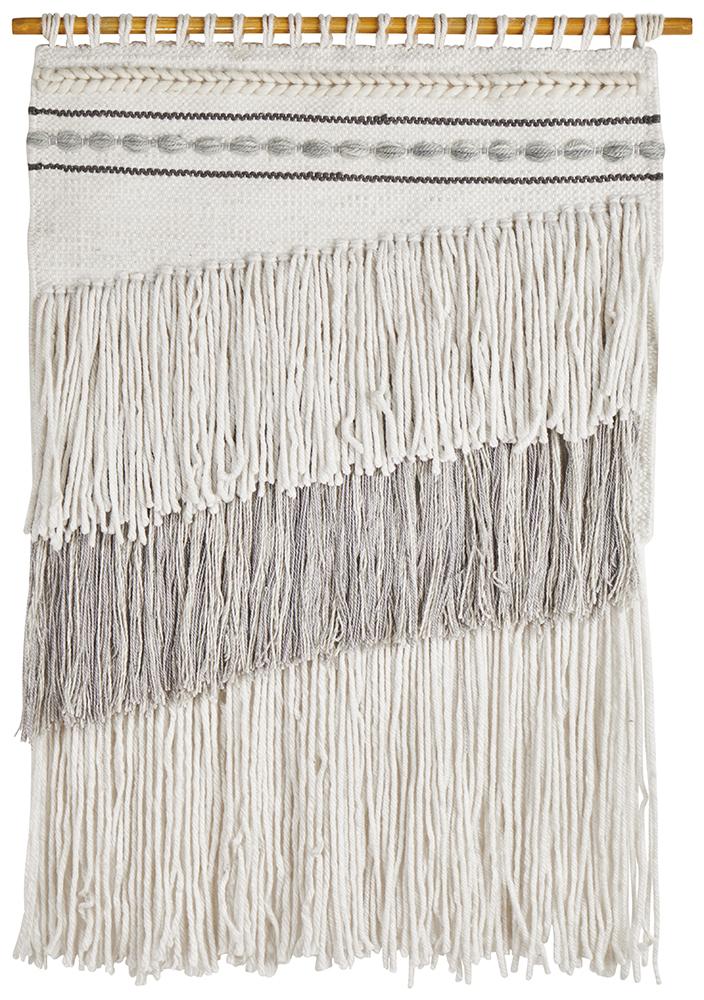 Rug Culture Home 431 Grey Wall Hanging