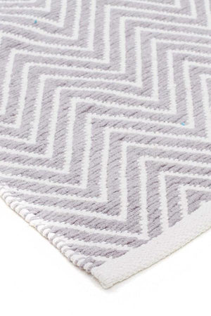 Spirit Chevron Grey Rug