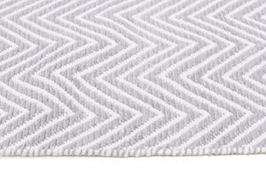 Spirit Chevron Grey Rug
